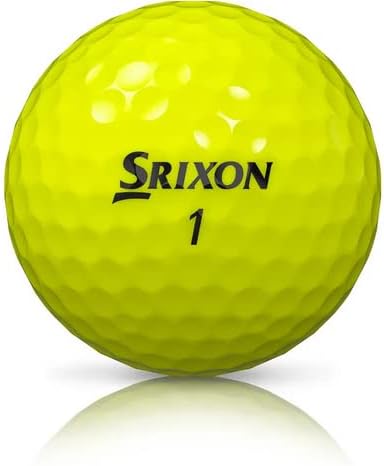 Srixon 2023 Z-Star 8 Yellow Personalized Golf Balls