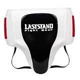 Amagogo Protector de Ingle para Boxeo, Protección Abdominal, Suspensorio, Protección de Entrepierna para Hombres Y Mujeres, Copa MMA, Copa de Boxeo para Sanda, Blanco Negro