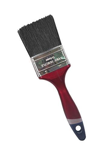 Pennello con setole naturali e sintetiche, manico in legno e plastica, per decorazioni fai da te