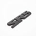 2X SR5 Emblem V6 SR5 Trunk Side Fender Rear Tailgate Decal Metal Sticker Badge Suitable for Tacoma (Black)