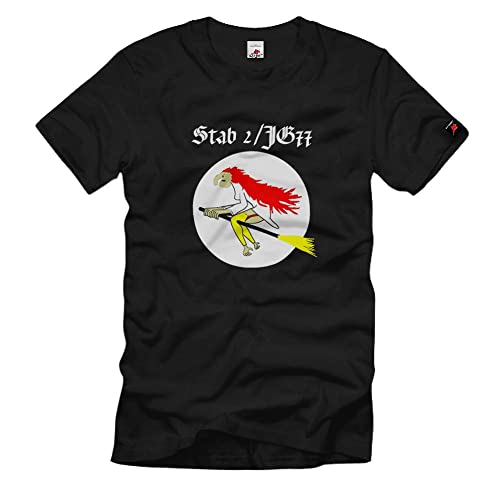 T-shirt Escadrons de Chasse 2 JG77 Noir XXXL - Look militaire