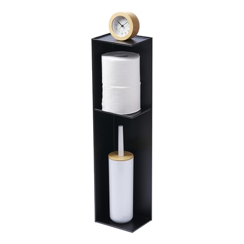YAMAZAKI Home Bathroom Organizer, Steel, No Assembly