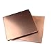 T2 Copper Plate Copper Metal Plate Red Copper Sheet Pure Copper DIY Copper Sheet Thickness 0.5mm 0. 6MM 0. 8MM 1MM 1. 2MM 1.5mm 2MM 2.5mm 3mm-5mm (0.5mm*200mm*300mm)