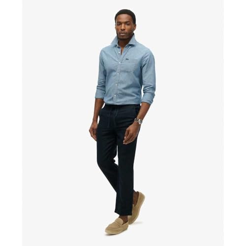 Pantalon en lin Superdry Merchant - vue 5