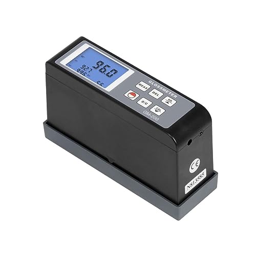 Color Analysis,Colorimeter, Multi-Angle Gloss Meter Tester 20/60/85 Degree Measuring Angle 0.1-200GU GM-200 Glossmeter Stone Tile Paint Ink,for Color Checking