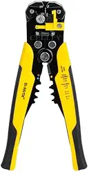 Alicate Profissional Automático 8 Polegadas Decapador, Descascador e Crimpador de Fios, Ferramenta Essencial para Eletricistas, Cortador e Crimpador de Alta Performance!