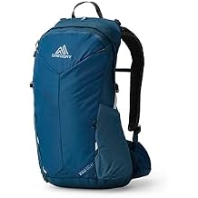 Gregory Zulu 20L Lt Unisex Hiking/Backpacking Pack, Freefloat Hipbelt, Internal Hydration Sleeve For Water Bladder, Reservoir Not Included, One Size Fits All, Starlight Blue