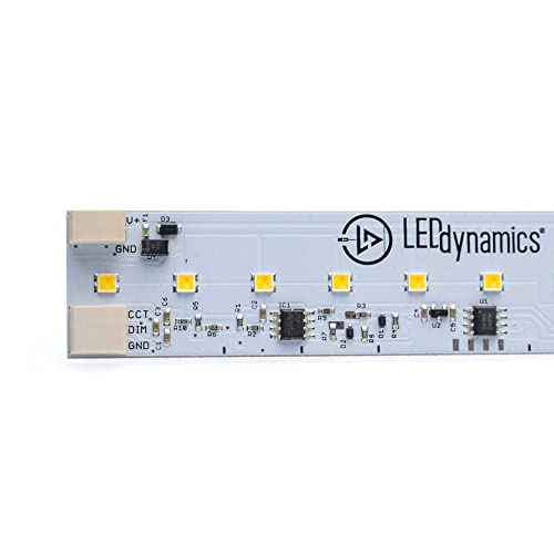 Tira LED ajustable blanco 24V para interior 12 pulgadas miniatura 5