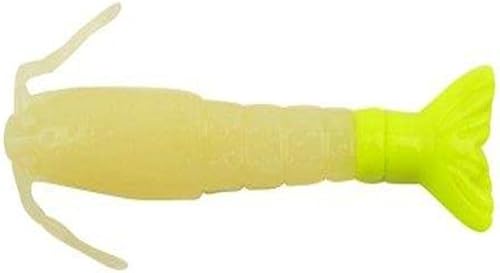 Miniatura 19 de Berkley Gulp! Shrimp Saltwater Fishing Soft Bait Resplandor de azúcar y especias,New Penny,color fantasía (Nuclear