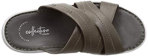 Image of Clarks mens Rembo Slide Sandals