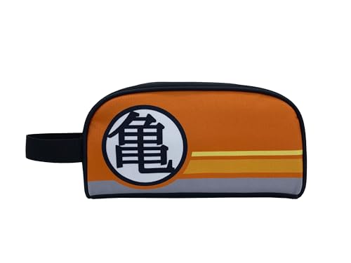 Ya en mundofriki.es: CyP Brands-Dragon Ball- Neceser, Bolsa de aseo, Baño, Viaje, Lonchera, Bolsa merienda, Naranja, Producto Oficial