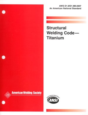 Structural Welding Code - Titanium: AWS: 9780871710604: Amazon.com: Books