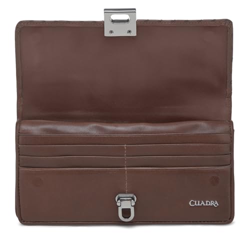 CUADRA | Wallet for Women in Genuine Bovine Leather with Adjustable Strap BD257RS HONEY4