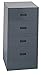 Drawer Pedestal, 15-3/4W x 24D x 32H, Gray