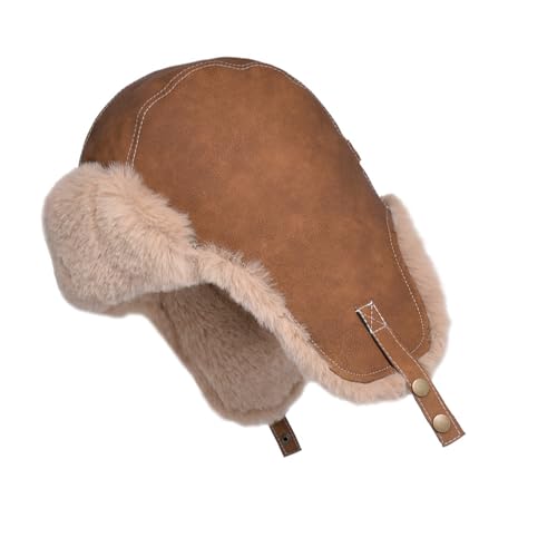 YROHGKPN Gorra deportiva casual para adolescentes elegante simple para la calle señoras traje accesorios para ciclismo senderismo y uso diario gorro cálido transpirable, marrón, Talla única