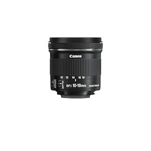 Canon EF-S 10-18mm F4.5-5.6 IS STM Ultraweitwinkel Objektiv (67mm Filtergewinde) schwarz