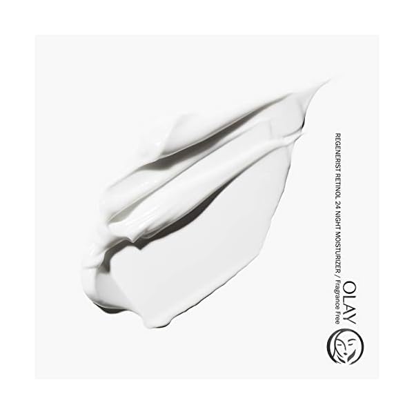 Olay Regenerist Retinol 24 Night Moisturizer cream, Fragrance free, 1.7 Fl Oz