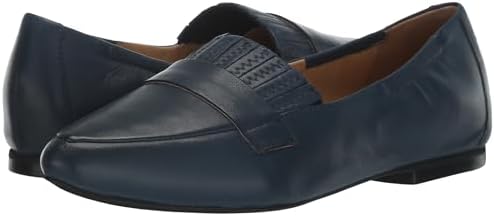 Trotters Women's Emotion Loafer Flat, Navy Leather, 10 XX-Wide | Image 6