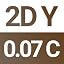 0.07 C-2D Y-Dark Brown