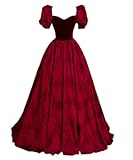 18th Century Ball Gown for Women Plus Size Victorian Rococo Baroque Costume Dress Red