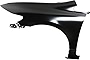 Evan-Fischer Front Fender Compatible with 2006-2011 Honda Civic Sedan Driver Side