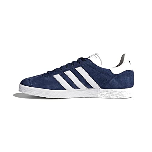 adidas Gazelle, Zapatillas Hombre, Collegiate Navy White Gold Metallic, 46 EU