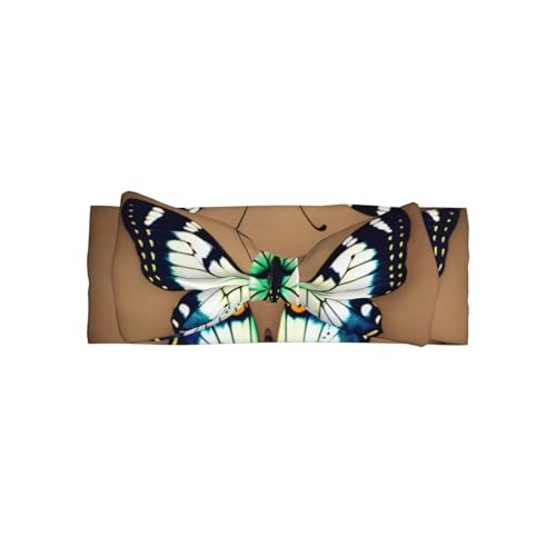 WZYCWB Bonita diadema de mariposa para bebé, accesorio elástico para el pelo, adecuada para bebés de 0 a 6 meses, regalo muy significativo