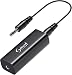 Smof Ground Loop Noise Isolator for Car Audio/Home Stereo System (Eliminate The Buzzing Noise Completely) with 3.5mm Audio Cable, Black