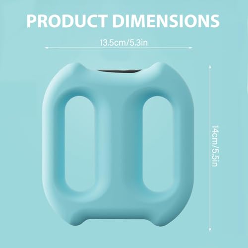 Image of Belly Fat Massager Belt | belly fat burner | bitrontix belly fat burner & body shaper Handheld Wearable Vibration Massage Ring with Adjustable Belt, Digital Display, USB Charging Cable and Storage Pouch (MULTICOLOR) (NEW BELLY)
