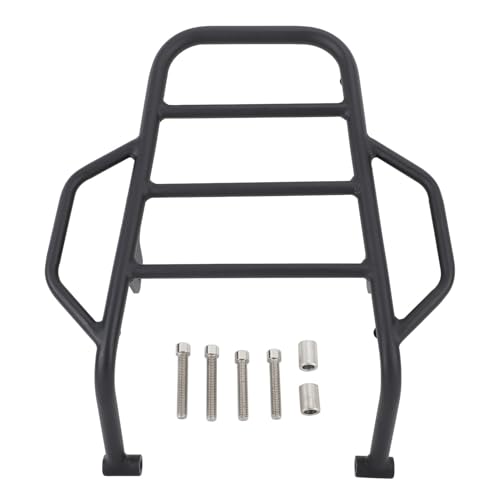 Porte-bagages arrière pour moto KLX 230 R en acier robuste noir