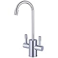 Ready Hot RH-F560-CH Faucet Only for Ready Hot Instant Hot Water Tank, Insulated, Safety Lock on Handle, Dual Lever Hot & Cold Water, Polished Chrome Finish