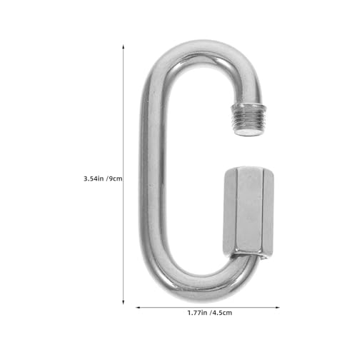 Connecteur de chaîne galvanisé à vis M6 pour charge lourde extérieure - 2