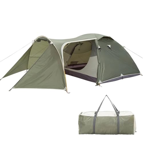 Carpa de camping para 2 personas, color gris miniatura 1