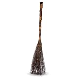 Witches Broom 36β β Witch Broomstick Halloween Costume Accessory & Decoration | Hocus Pocus Broom Prop | Wicked Witch Broomstick Decor for Halloween Displays