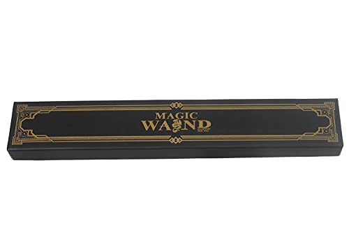Image of Harry Potter Wizard Wand | Lightweight Polyresin & Metal Magic Wand Attractive Magic Wizard Wands For Harry Potter Fans (Style 5), Black, Kids