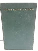 Literary Masters of England B0006D9OVW Book Cover