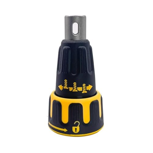 N435495 - Conjunto De Cono De Nariz, Pistola De Yeso Sin Escobillas, Montaje De Colocación De Cono De Nariz, Soporte De Brocas De Acero Compatible Con Black Decker Compatible Con Dewalt 8 X 6 Cm