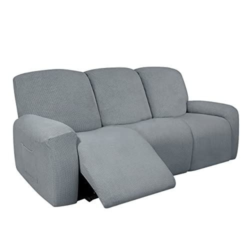 Housse de Fauteuil Inclinable Premium en Tissu Extensible - 2