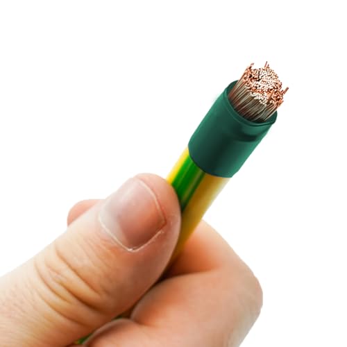 ERKO Taśma izolacyjna, zielona, 15 mm x 10 m, PCW, naprawa przewodów elektrycznych, super elastyczna, bardzo mocna przyczepność, odporna na chemikalia, uniwersalna