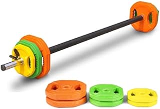 UK Fitness Body Pump Barbell Weight Set Strength Training Equipment 20kg Weights Gym Equipment for Home Adjustable Exercise Plate Set adjustable weights Home Gym Plates