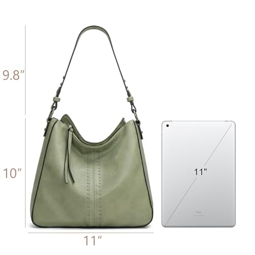 Image of Montana West Hobo Bags for Women Top Handle Satchel Shoulder Purse Bucket Handbag