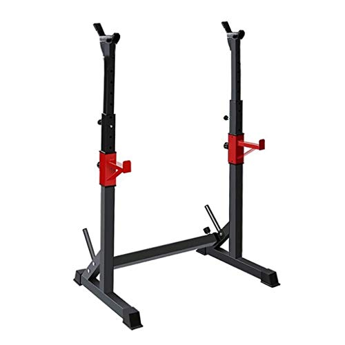 ERoomQ Squat Rack Sports & Fitness Simple Squat Bench Press for Household Use Integrated Fitness Barbell Rack Multi-Function Fitness Equipment Weight Bed Barbell Weight Racks
