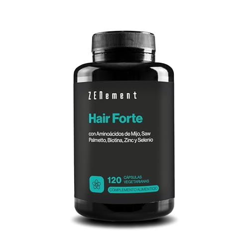 Hair Forte, Biotina para el cabello | con Aminoácidos de Mijo,...
