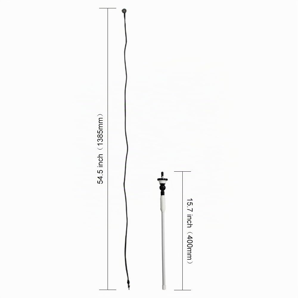 Antenne radio étanche AM FM, antenne marine IP66, Récepteur voiture, caoutchouc flexible. Antenne pour voiture, camion, bateau, quad, SSV, yacht et camping-car