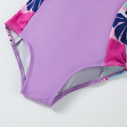 U·nikaka Baby Girls One Piece Swimsuits with Boyshorts Toddler Bathing Suit Little Girls Swimsuits Summer Swimwear 2-6Y2