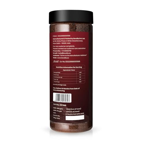 Bevzilla 200g Classic & 200g Butterscotch Flavoured Instant Coffee Powder | Perfact For Espresso, Latte & Cappuccino | Hot & Cold Brews