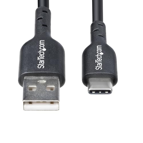 StarTech.com Câble de Charge USB A vers USB C de 2m Charge et Synchronisation USB 2.0 Gaine TPE Cordon de Charge USB 2 USB A USB C - vue 9