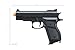 GoldenBall Airsoft M16A1 Spring-Powered Rifle and Dual Pistols (Scope, Grip, Laser & Flashlight) Starter Kit with 2X Holster (Black)