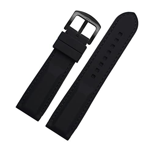 Remplacement bracelet montre silicone étanche pour poignet sensible