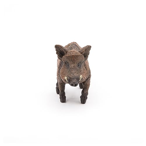 Papo 53011 WILDTIERE DER WELT Wildschwein, Mehrfarben, 1 Stück